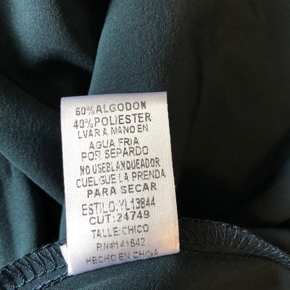 Ya Los Angeles Sleeveless Collar Pleated Front Dress Small - Picture 6 of 9